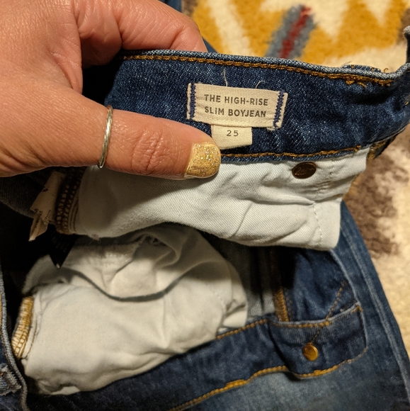 Madewell High Rise Slim Boyjean - Picture 5 of 13